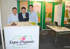 Expo-organic quiere aumentar sus exportaciones a Europa y, especialmente, al Reino Unido, según Fernando Becerra, Nelson Nino y Mauricio Pinilla.